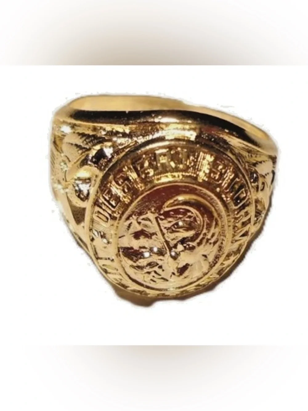 Men’s Desert Storm Veteran Ring 18k GE